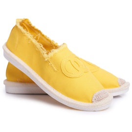 PS1 Yellow Flaure női espadrillák sárga PS1 Yellow Flaure női espadrillák sárga
