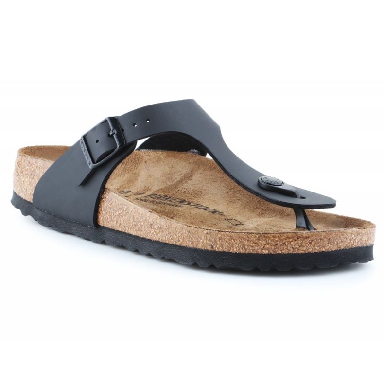 Birkenstock Gizeh W 0043693 papucs fekete