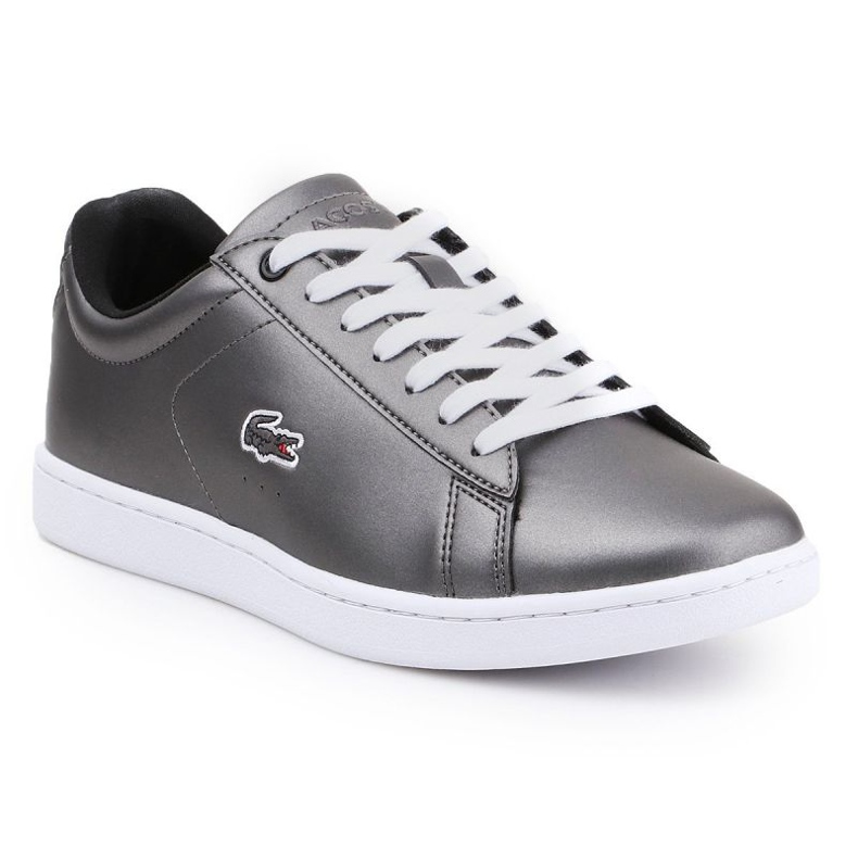 Lacoste Carnaby Evo 317 W 7-34SPW0010024 ezüst