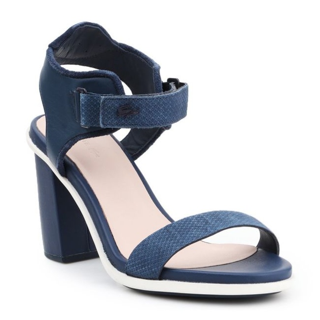 Szandál Lacoste Lonelle Heel Sandal 116 1 W Caw 7-31CAW0112003 kék Szandál Lacoste Lonelle Heel Sandal 116 1 W Caw 7-31CAW0112003 kék