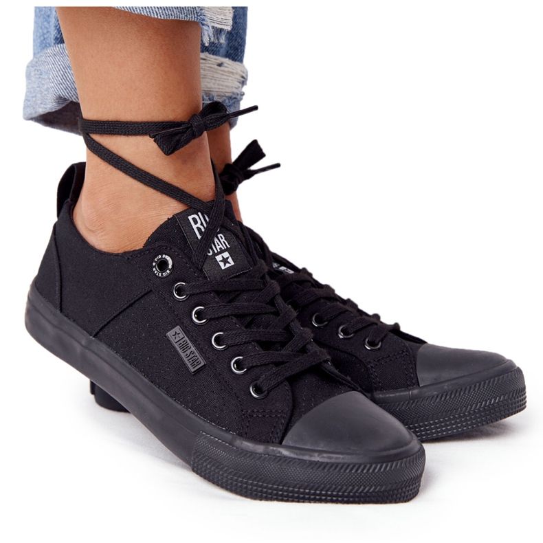 Női cipők Big Star HH274018 Fekete