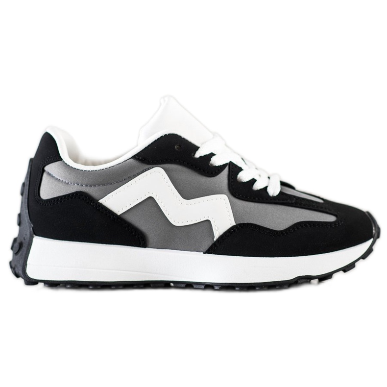 SHELOVET Alkalmi cipők fekete