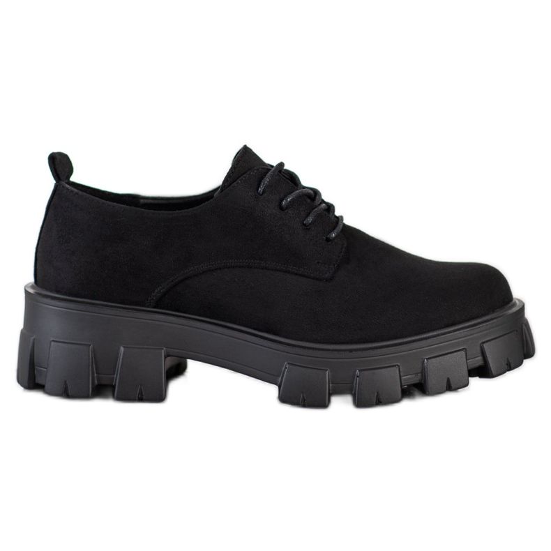 Seastar Divatos cipő a platformon fekete