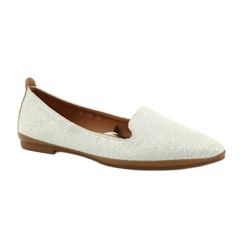 Sergio Leone ezüstszürke balerinacipő MK700