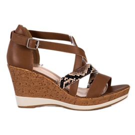 Sergio Leone Barna szandál ék Sergio Leone Barna szandál ék