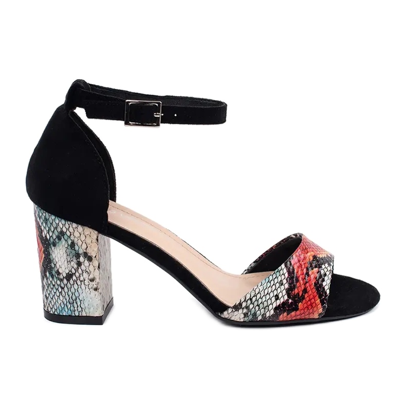 Elegáns szandál sergio leone fekete