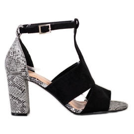 Sergio Leone zárt szandálja fekete Sergio Leone zárt szandálja fekete