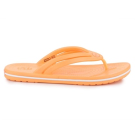 Crocs Crocband Flip W 206100-801 narancs