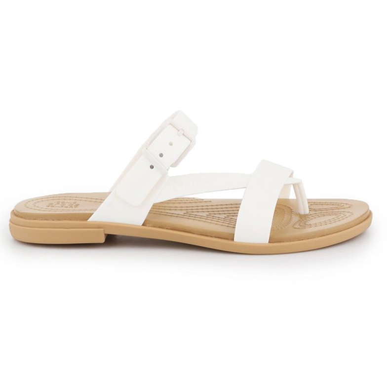 Crocs Tulum Toe Post Sandal W 206108-1CQ fehér