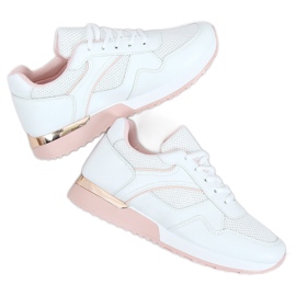 Fehér sportcipő VL134P WHITE / PINK Fehér sportcipő VL134P WHITE / PINK