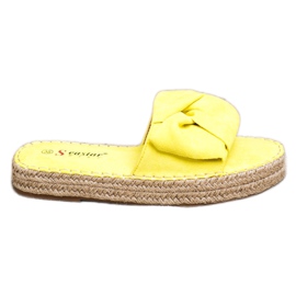 Seastar Velúr Espadrilles sárga Seastar Velúr Espadrilles sárga