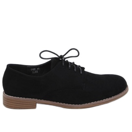 Fekete csipkés cipók G325 Fekete