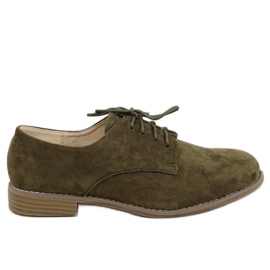 Zöld fűzős cipók G325 Zöld