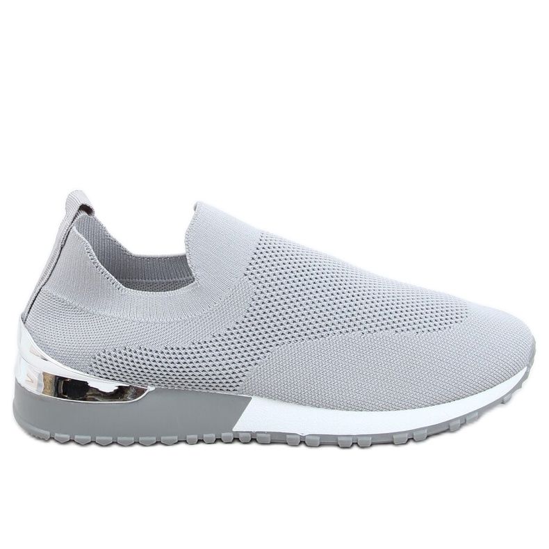 Szürke zokni sportcipő LDH006 Szürke