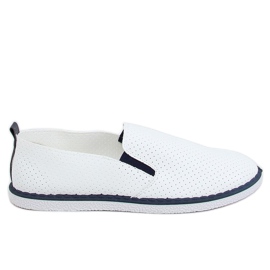 Slip-on fehér AA620 Navy cipők