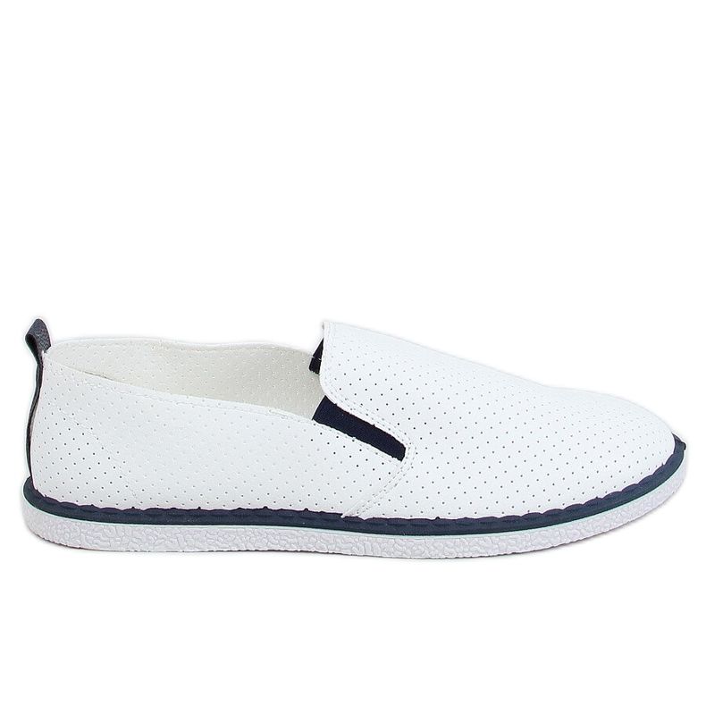 Slip-on fehér AA620 Navy cipők