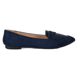 Small Swan Navy Lordsy Snake Print sötétkék