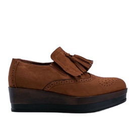 Barna velúr broguék Makenzie -től