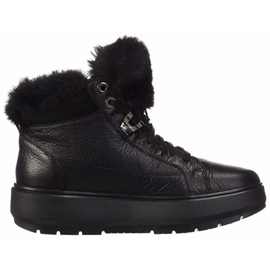 Geox D Kaula B Abx D Tumb Lea W D84AWD-00046-C9999 cipő fekete