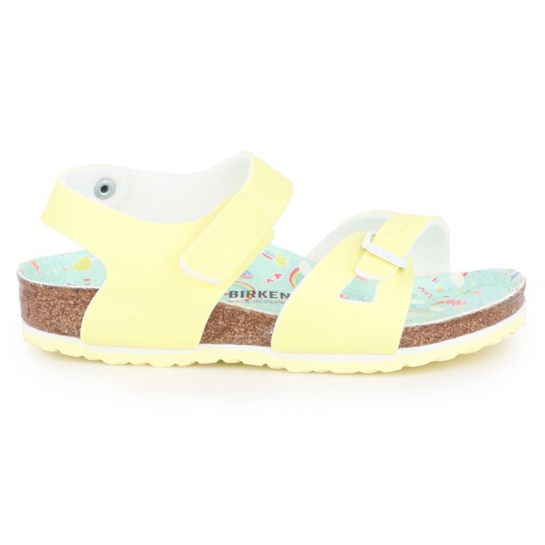 Birkenstock Colorado Kids Bs 1016039 fekete sárga