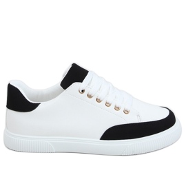 Fehér női cipők 6110 Fekete