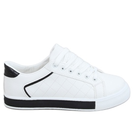 Női fekete-fehér cipők A88-86 Fekete Női fekete-fehér cipők A88-86 Fekete