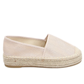 Bézs espadrilles nőknek A666-ESP-1 Bézs Bézs espadrilles nőknek A666-ESP-1 Bézs