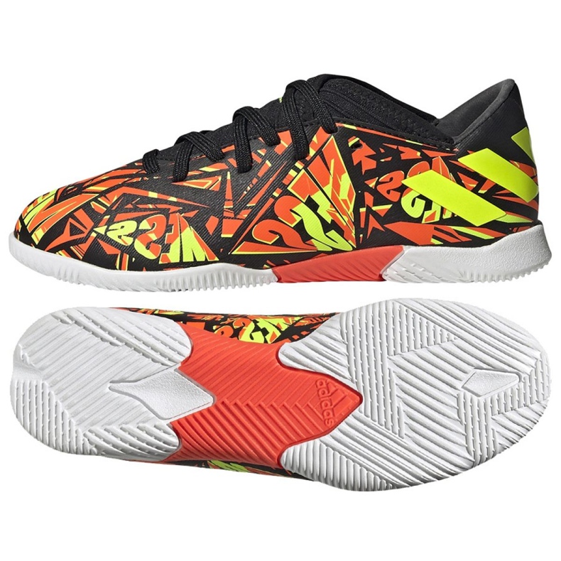 Adidas Nemeziz Messi.3 Jr FW7313 futballcipőben sokszínű narancssárga