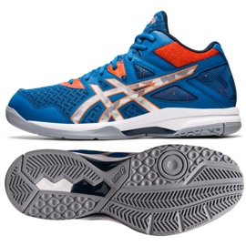 Asics GEL-TASK Mt 2 M 1071A036 400 röplabda cipő sokszínű kék Asics GEL-TASK Mt 2 M 1071A036 400 röplabda cipő sokszínű kék