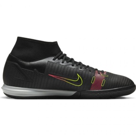 Nike Mercurial Superfly 8 Academy Ic M CV0847 090 futballcipő fekete fekete