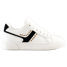 SHELOVET Alkalmi fehér sportcipő