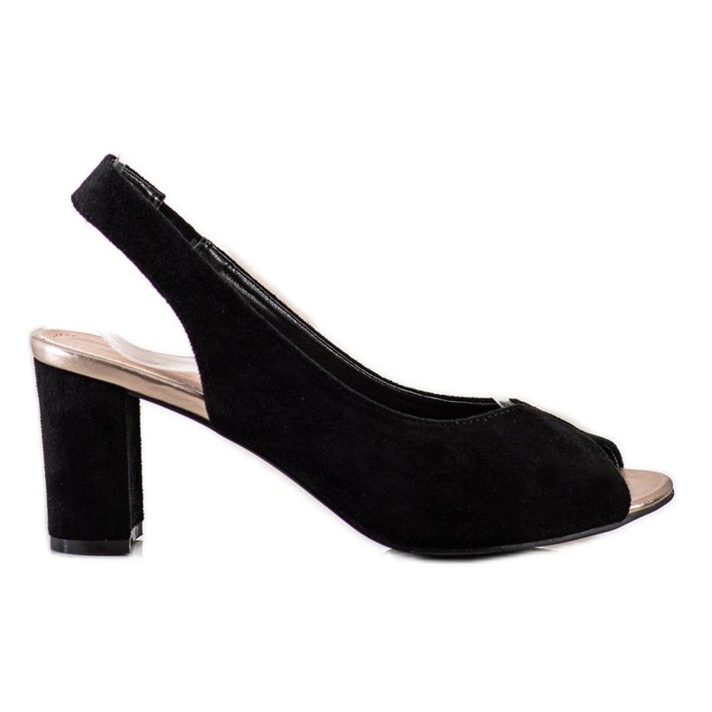 Evento Velúr szandál egy bárban fekete