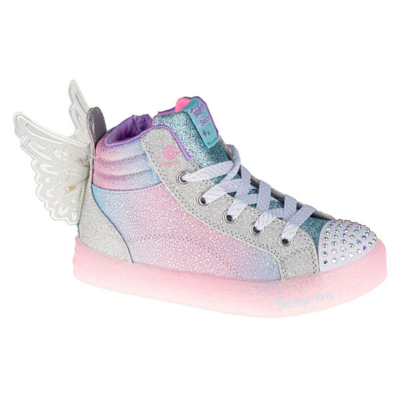 Skechers Shuffle Brights Glimmer Wings W 20254L-LBMT Cipő rózsaszín sokszínű
