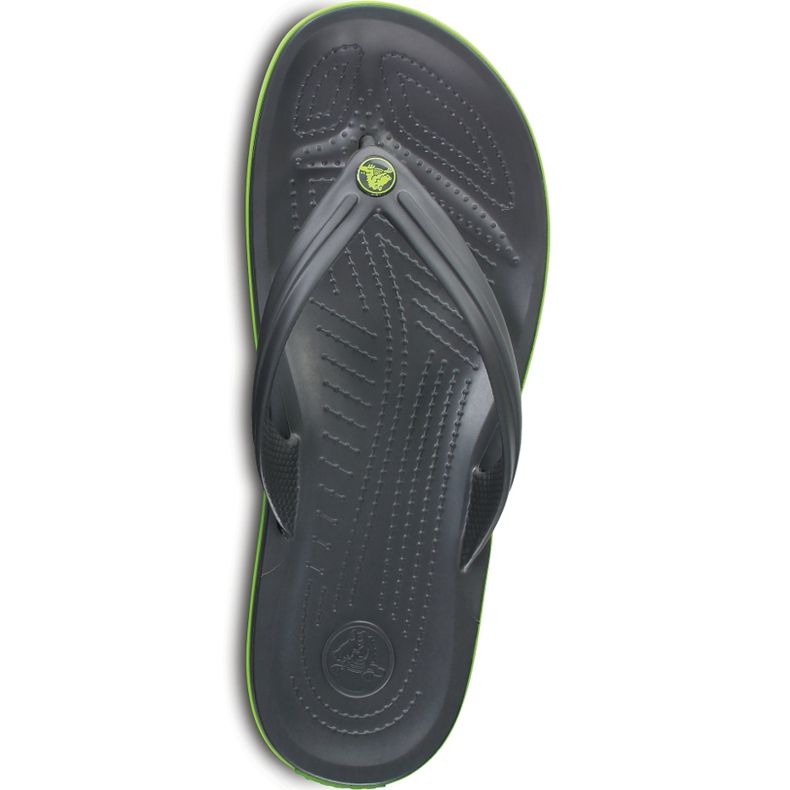 Crocs papucs Crocband Flip grafitzöld 11033 OA1 sokszínű Crocs papucs Crocband Flip grafitzöld 11033 OA1 sokszínű