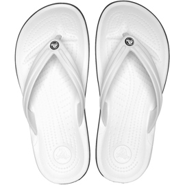 Crocs papucs Crocband Flip fehér 11033 100