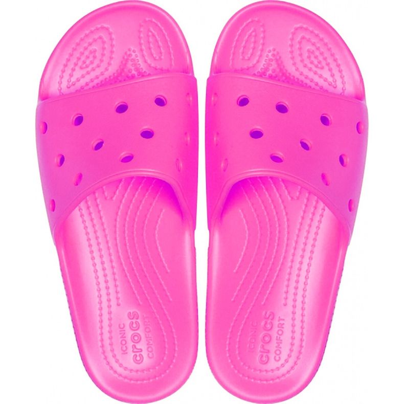 Crocs Classic Slide női papucs rózsaszín 206121 6QQ