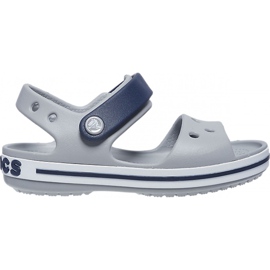 Crocs szandál gyerekeknek Crosband Sandal Kids szürke-sötétkék 12856 01U Crocs szandál gyerekeknek Crosband Sandal Kids szürke-sötétkék 12856 01U