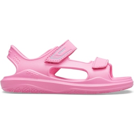 Crocs szandál gyerekeknek Swiftwater Expedition pink 206267 6M3 rózsaszín