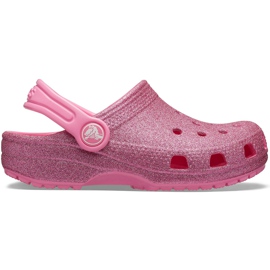 Crocs Kids Glitter Clog Clog rózsaszín 205441 669