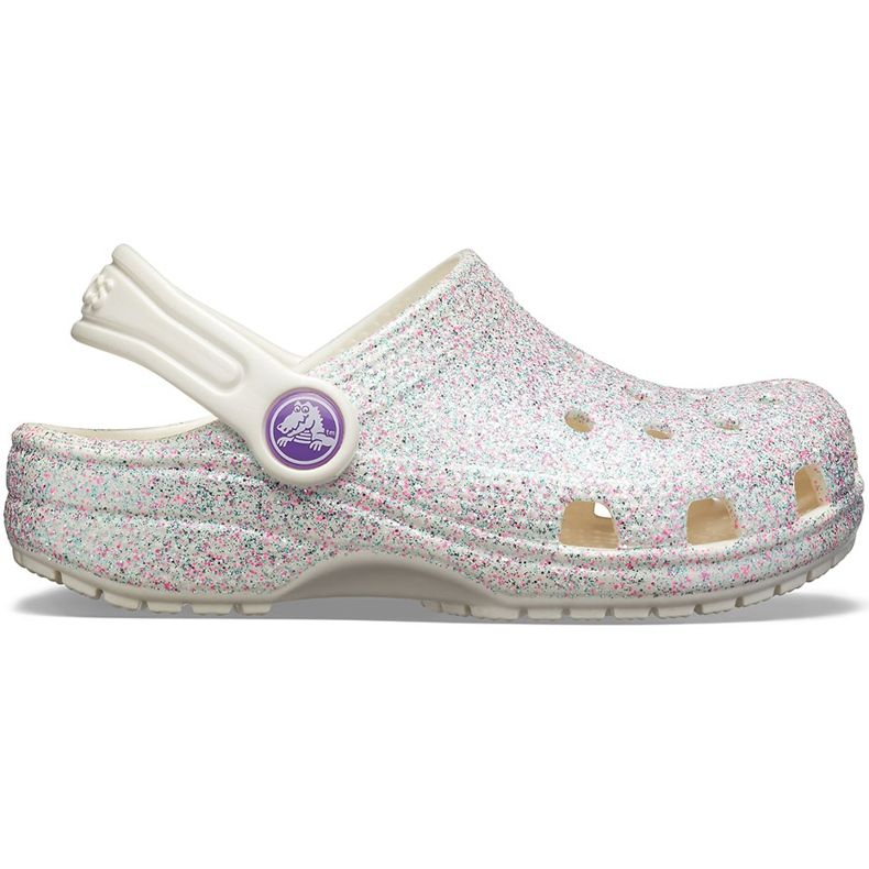 Crocs Kids Classic Glitter Clog színes 205441 159 sokszínű