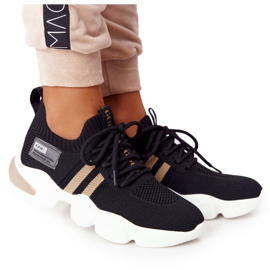 Női sportzokni GOE HH2N4017 Fekete