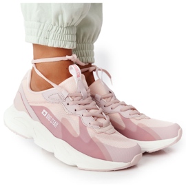 Női sportcipő Memory Foam Big Star HH274811 Pink rózsaszín
