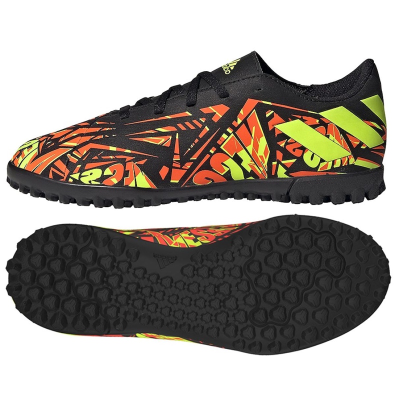 Adidas Nemeziz Messi.4 Tf Jr FW7311 futballcipő sokszínű narancssárga