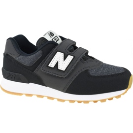 New Balance Jr YV574DMK cipő fekete New Balance Jr YV574DMK cipő fekete