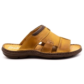 Polbut Férfi papucs 358 piros narancs