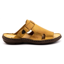 Polbut Férfi papucs 356 piros narancs