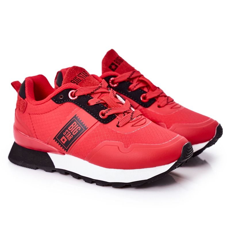 Gyermek sportcipők Memory Foam Big Star HH374173 Red piros