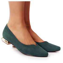 Zöld cipők aranysarkún Vinceza 21-10601