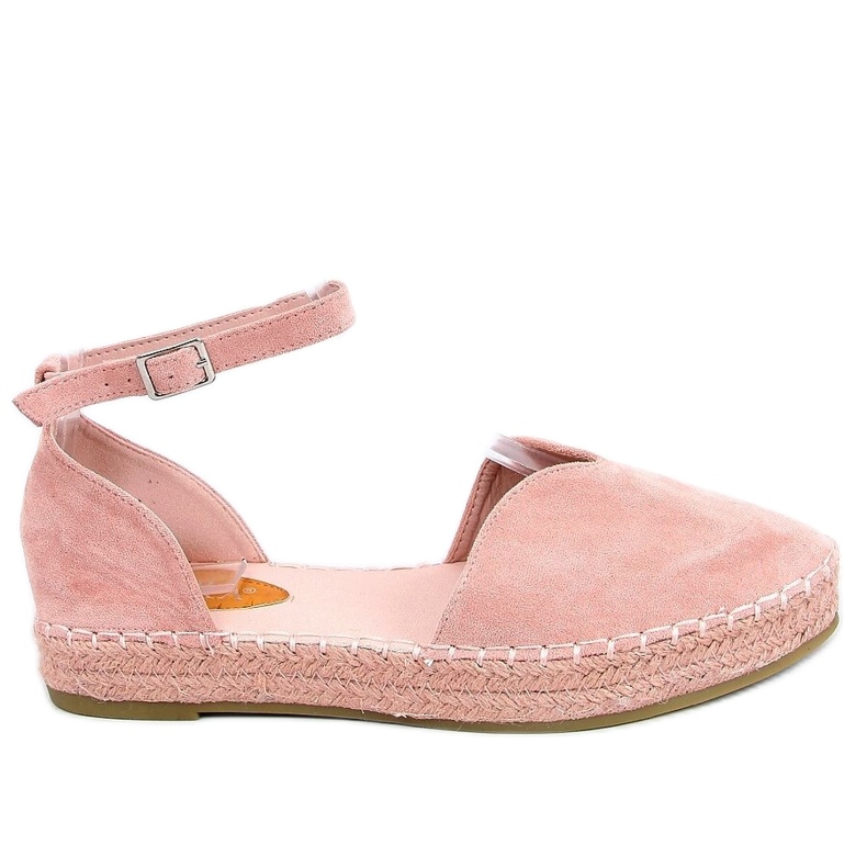 Női espadrilles kivágott rózsaszín 1219 Pink Női espadrilles kivágott rózsaszín 1219 Pink