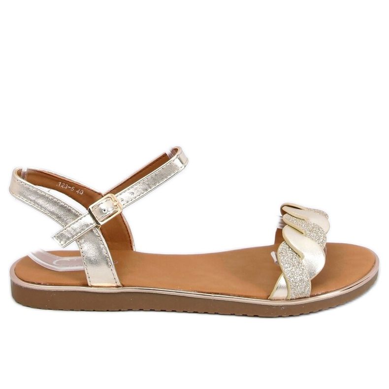 Arany női szandál 123-5 Arany aranysárga